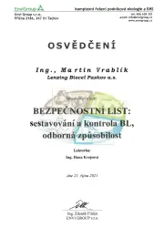 Odborná způsobilost - sestavování a kontrola BL